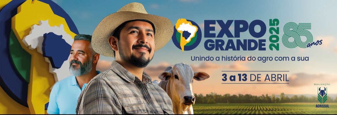 Anúncio no Caderno Agro: Expogrande 2025