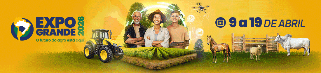 Anúncio no Caderno Agro: Expogrande 2026
